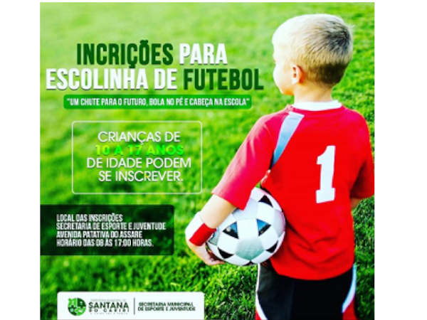 Abertas inscrições para escolinha de futebol do projeto Virando o Jogo